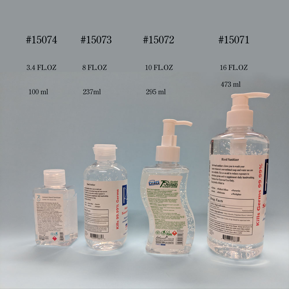 16 OZ Hand Sanitizer - Made In USA(Blank) 2
