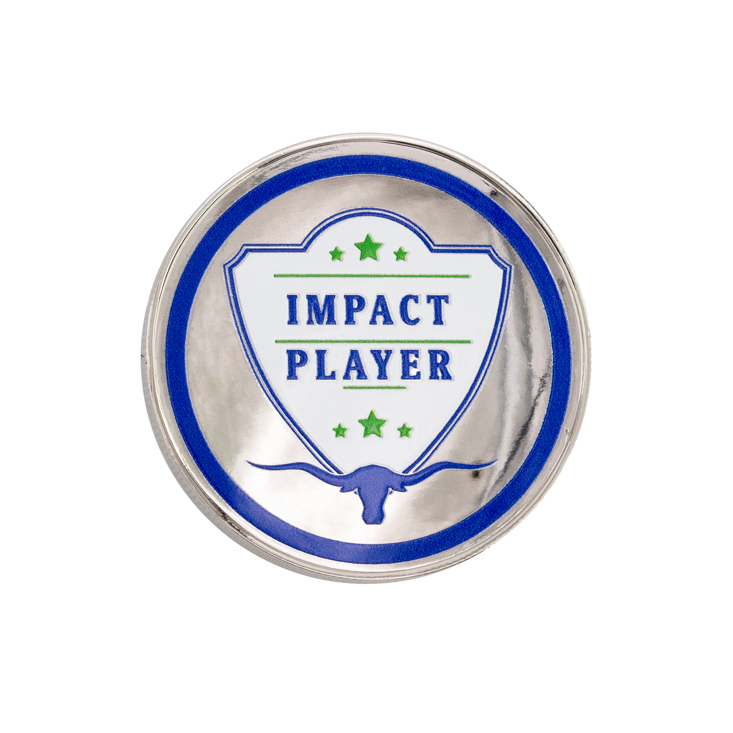 2" Speed Challenge Coin Coin Edge w/ 3D Texture Print 3