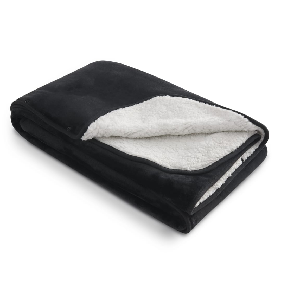 Oversized Wearable WFH Cozy Fleece Sherpa Blanket 87