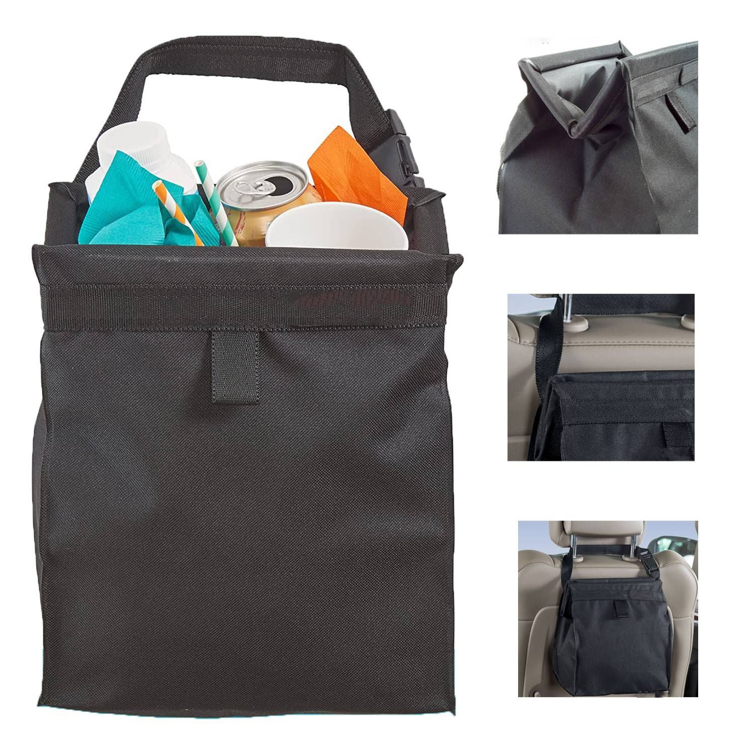 Hanging Car Trash Bag 1
