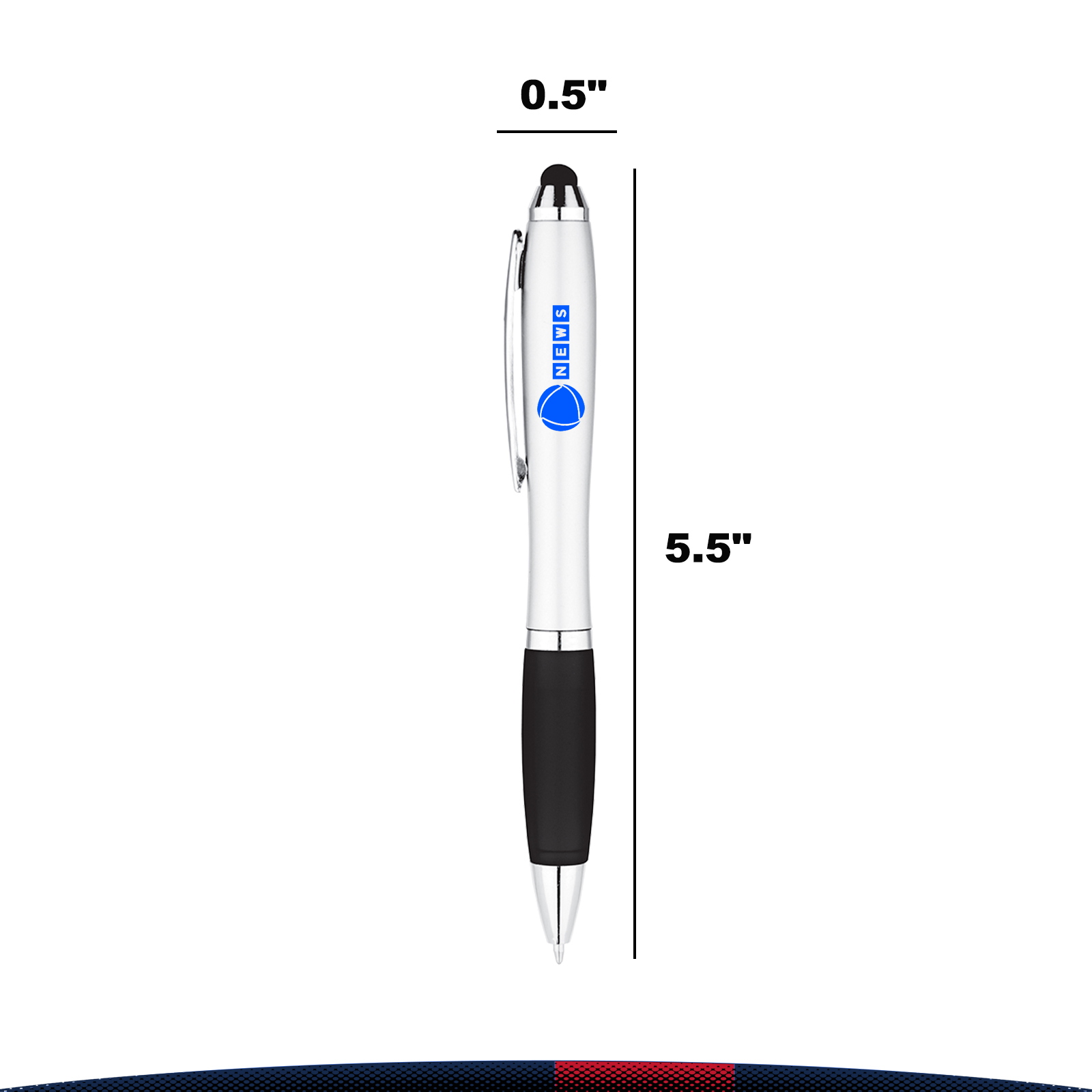 Duarte Curvaceous Ballpoint Stylus Pen 19