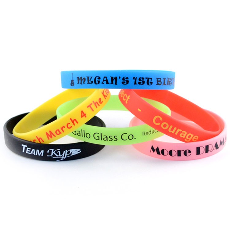 Printed Silicone Wristband 1