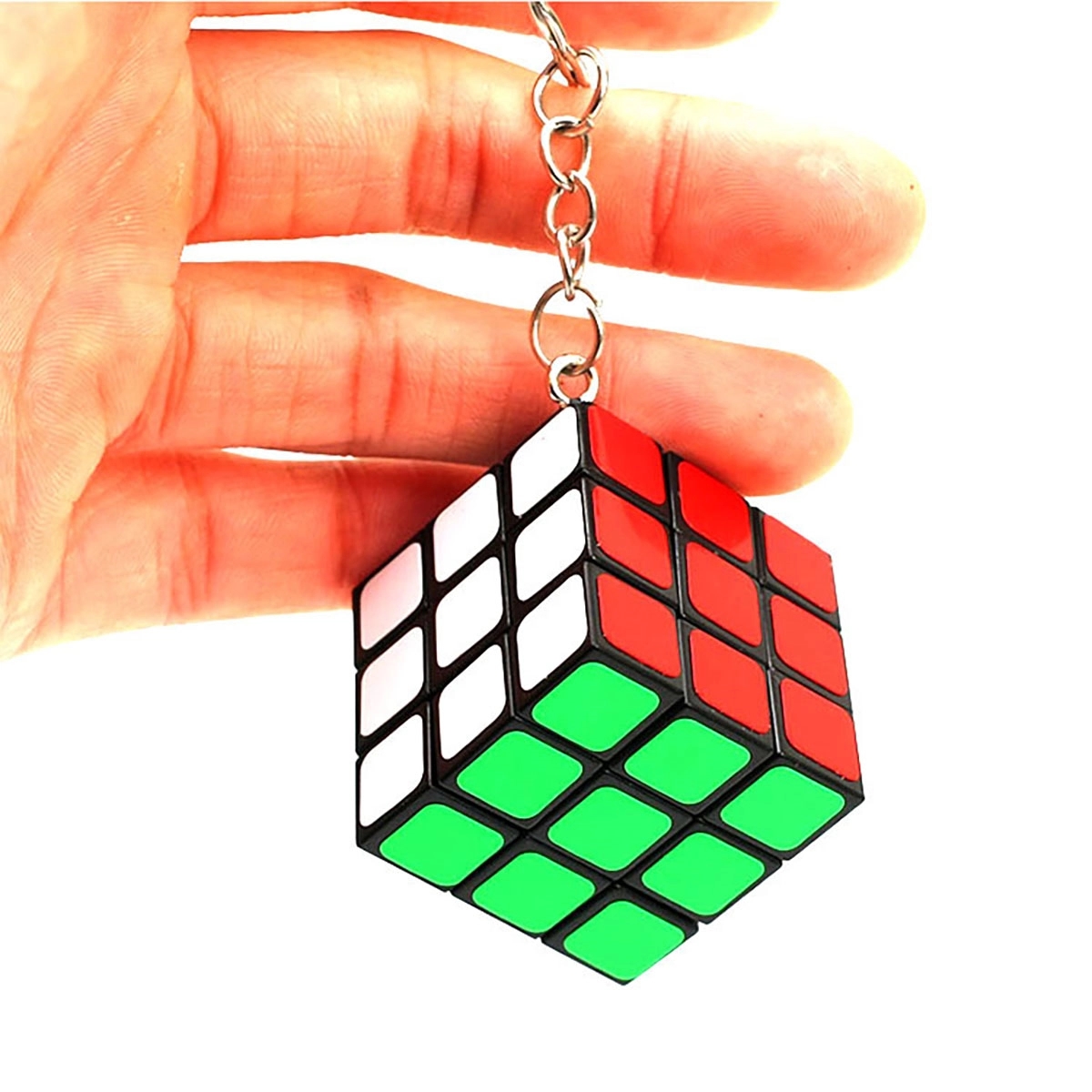 Puzzle Cube With Keychain 3