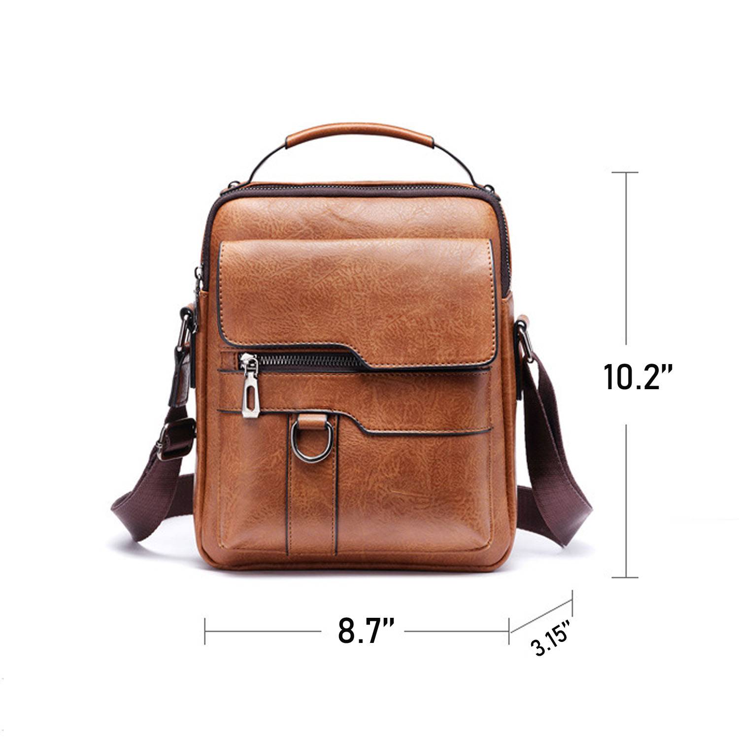 PU Leather Sling Shoulder Bag 3