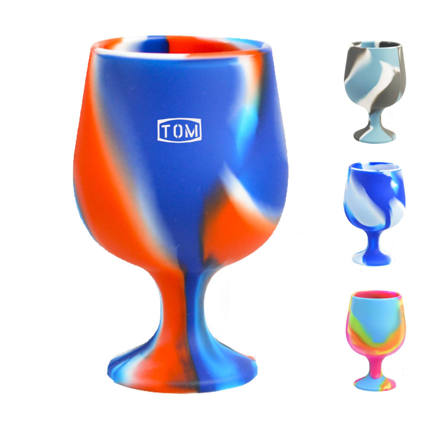 Outdoor Portable Anti Drop Silicone Folding Red Wine Glass 2