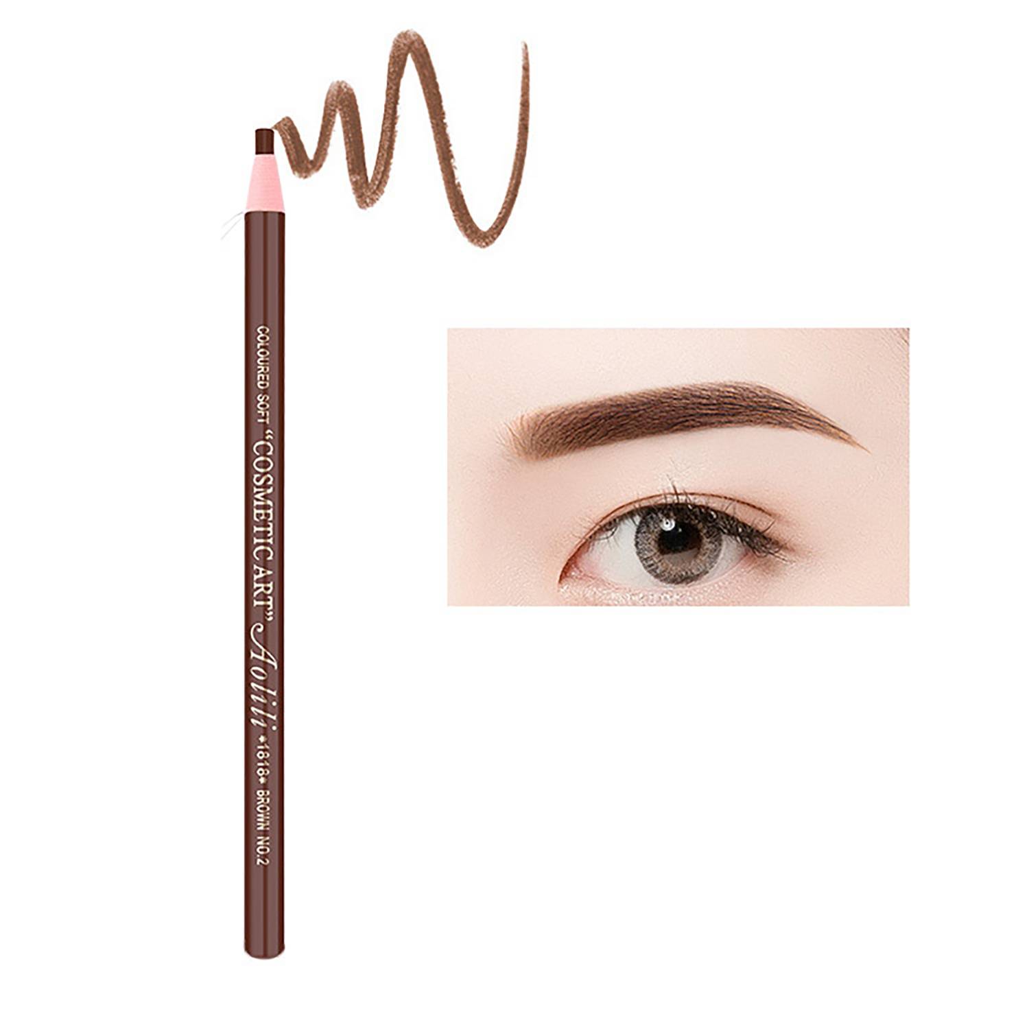 Durable Waterproof Pull-Line Eyebrow Pencil 4