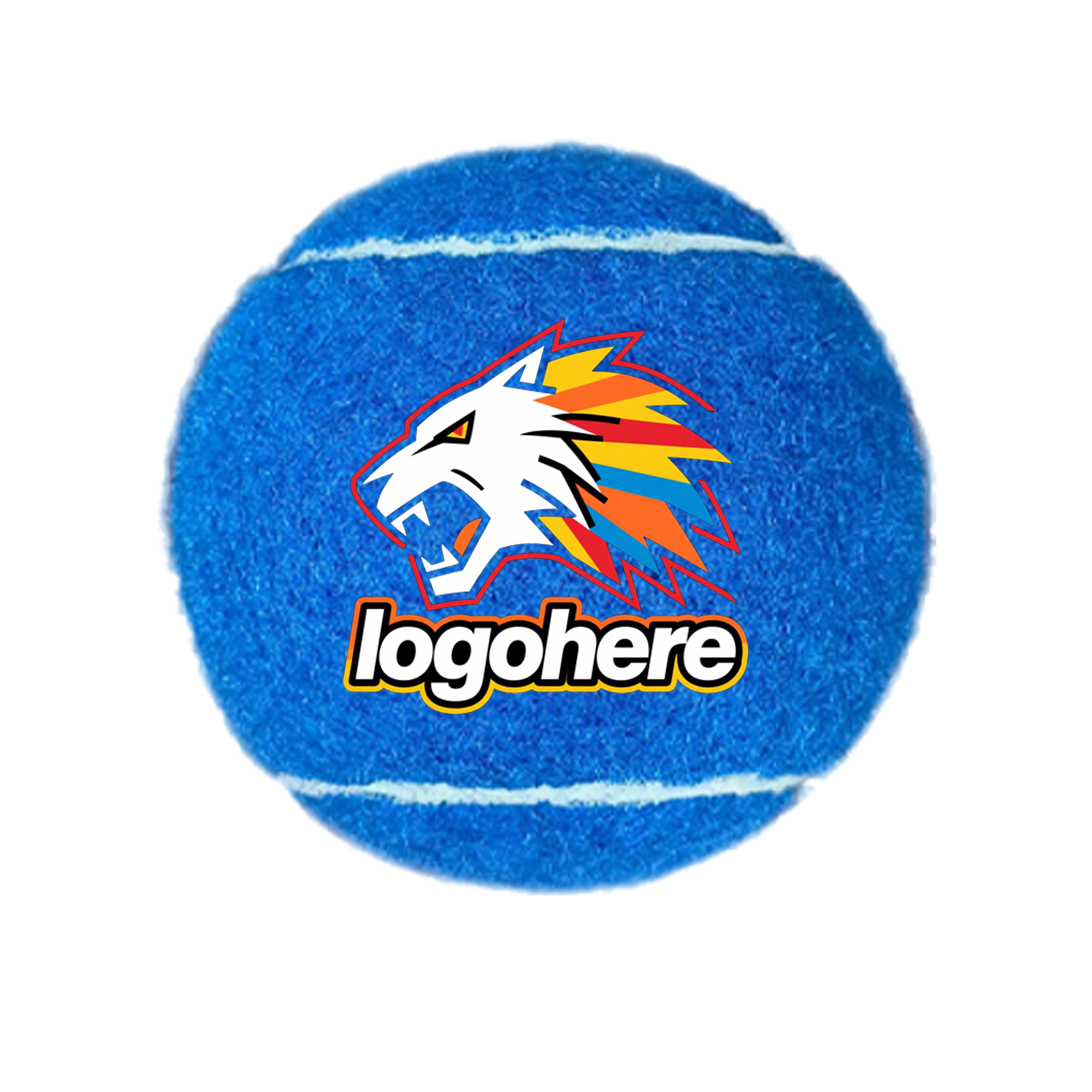 Vibrant Rubber Fetch Training Ball 4
