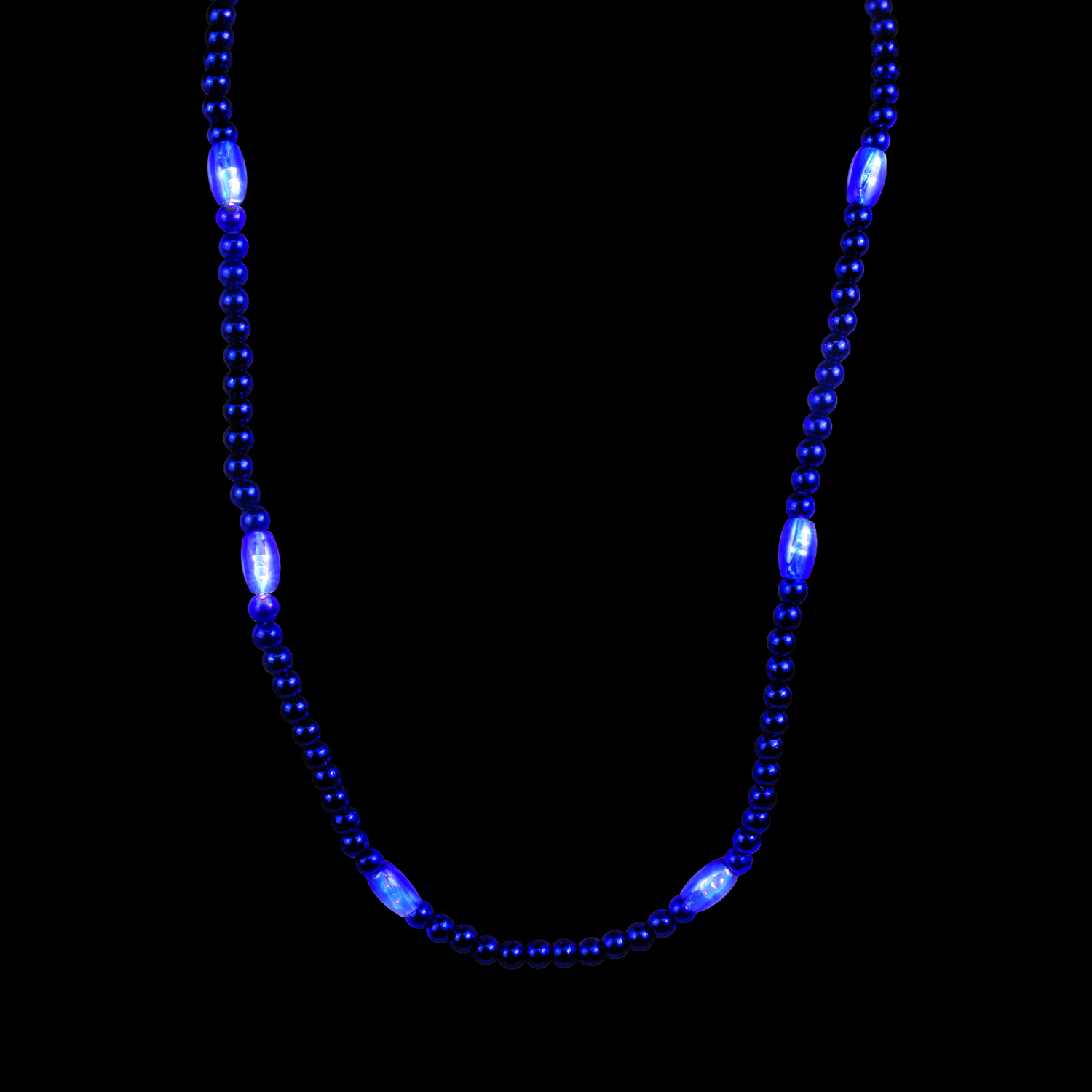 Light-Up Blue Bead Necklace 3