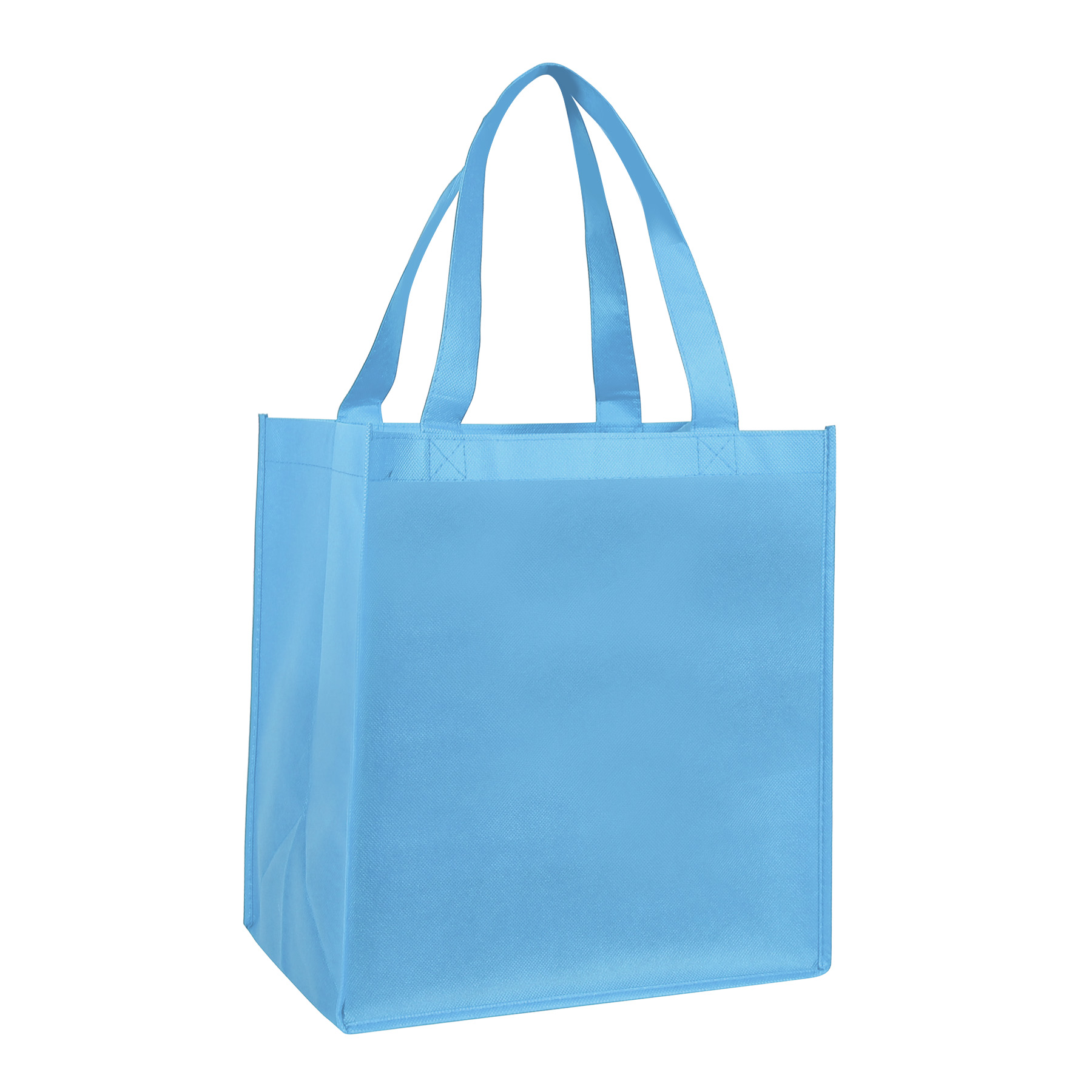 Non-woven Grocery Tote Bags 12'' x 13'' x 8'' 4