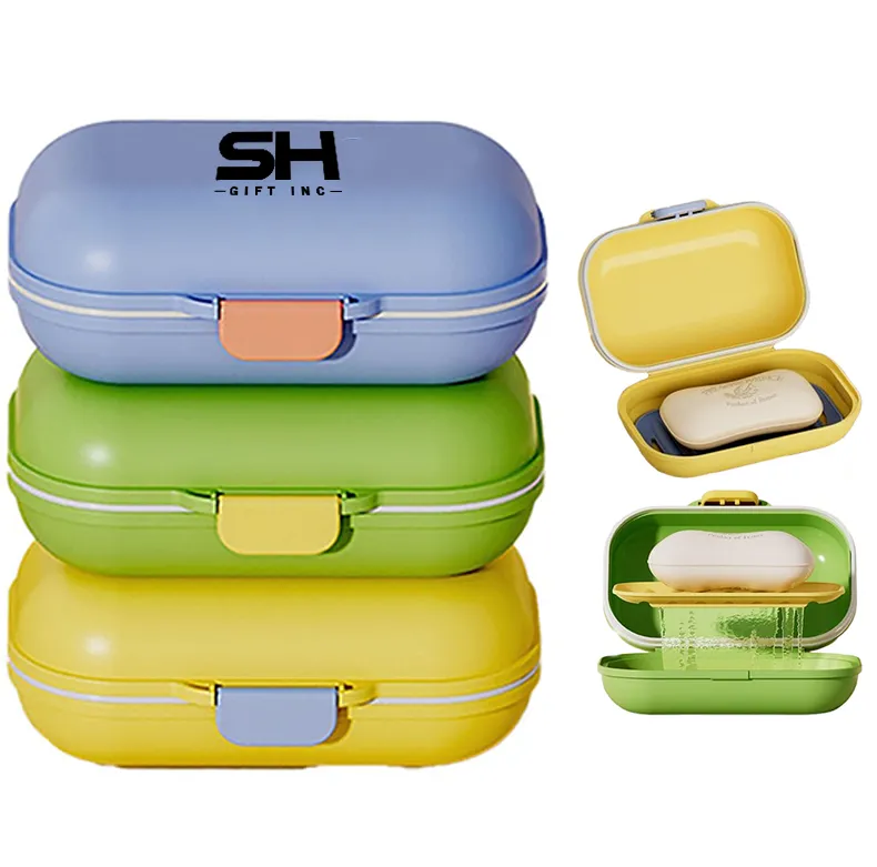 Portable Soap Dish With Lid 2
