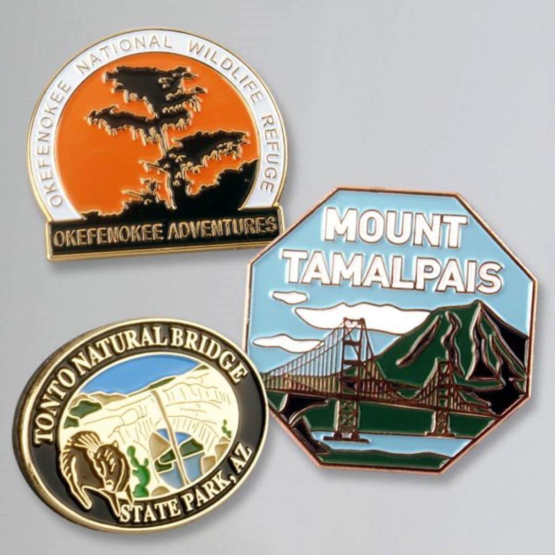 Die Struck Soft Enamel Custom Magnet 1