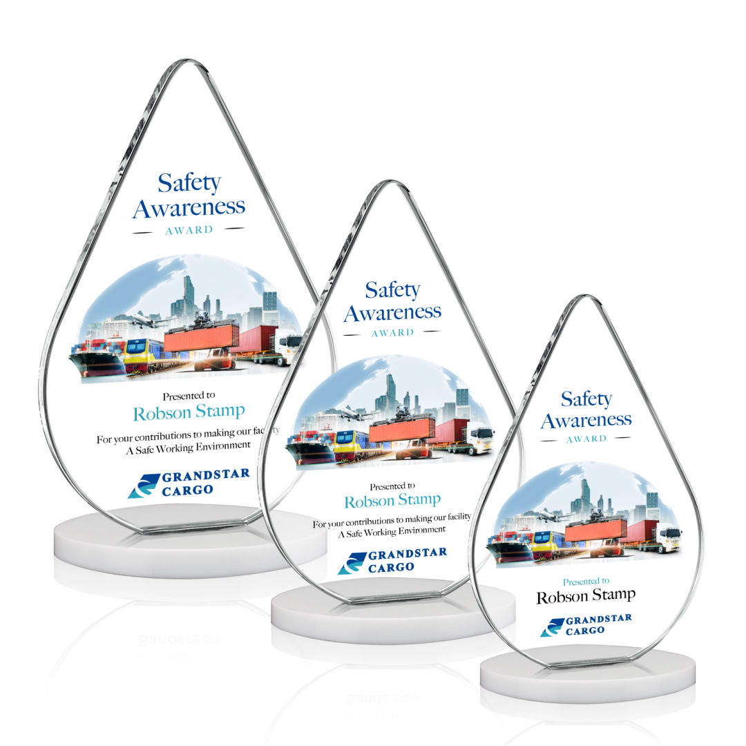 Glenhazel VividPrint™ Award - White