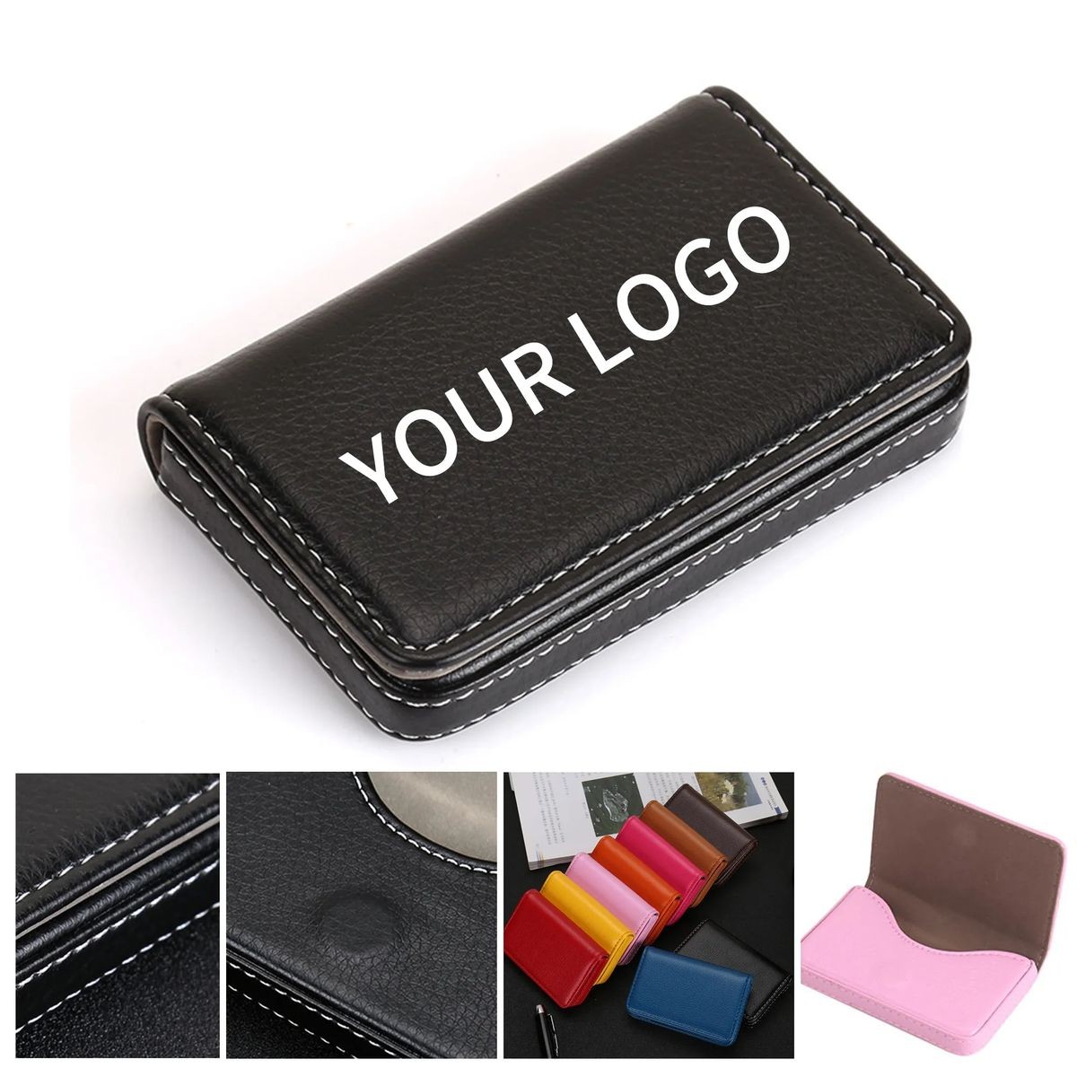 Slim PU ID Holder for Daily Essentials 3