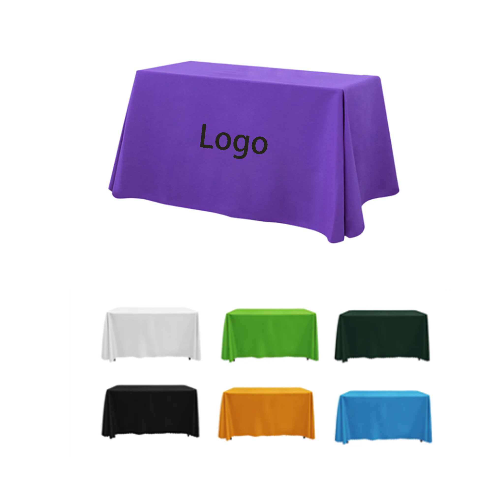 Full Color Convertible Table Cover for 6-ft table 2