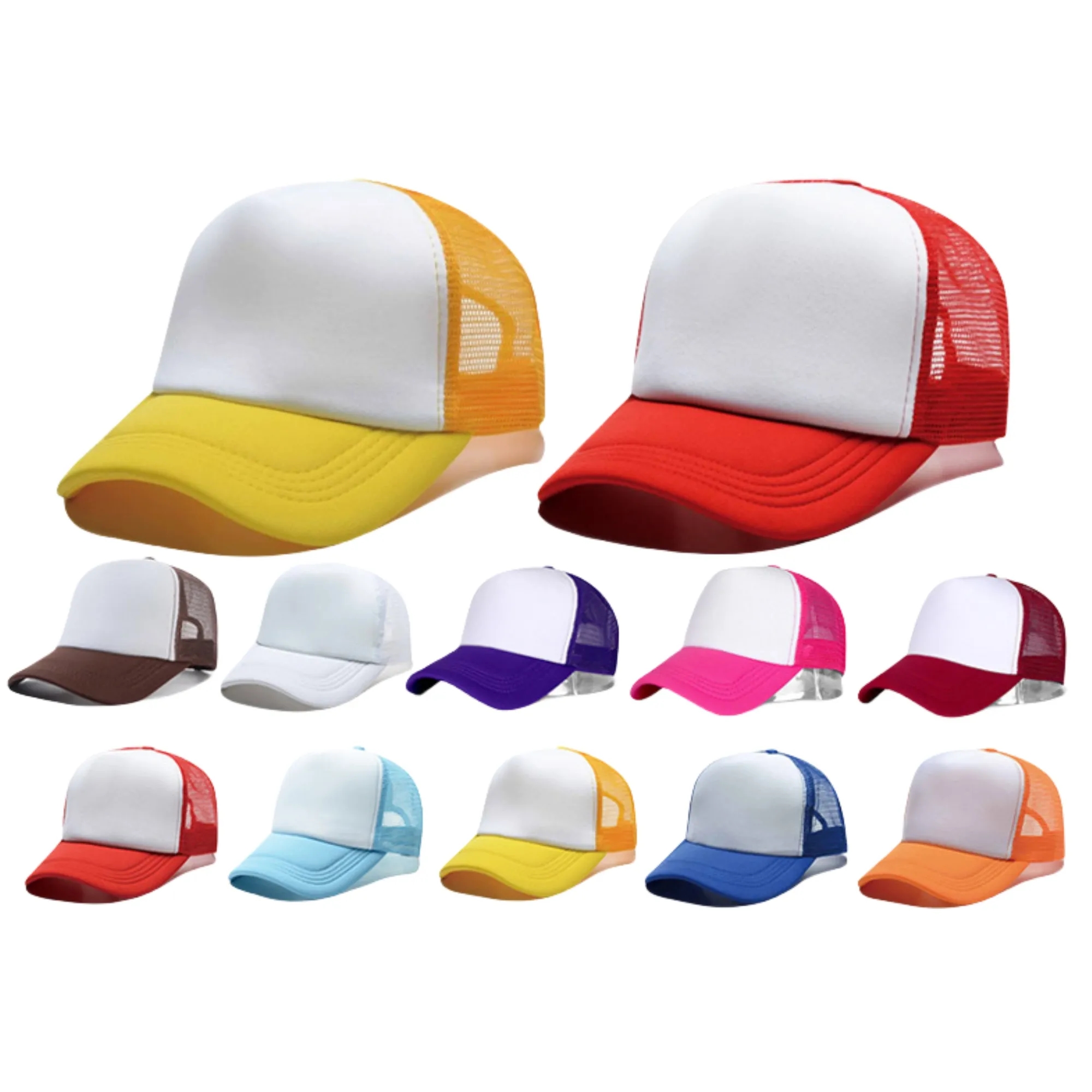 Mesh Cotton Baseball Trucker Cap 4
