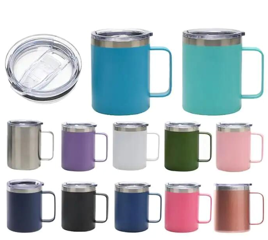 12 OZ Double Wall Stainless Steel Camp Mug 2