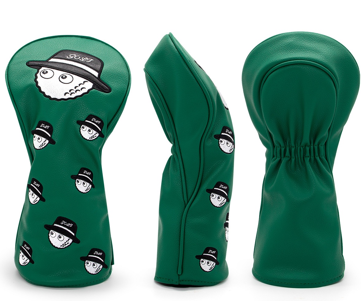 Custom Leather Driver Headcover 6