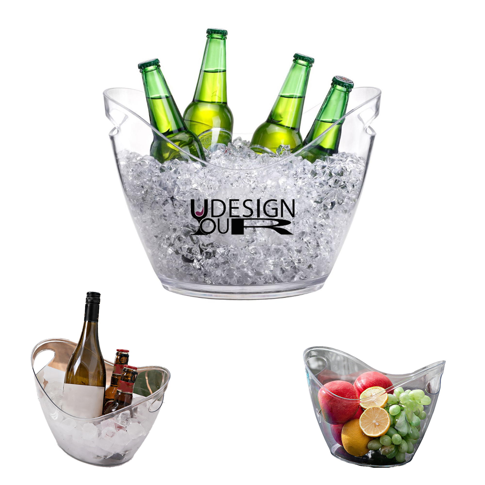 8 Liter Champagne Tub Ice Wine Bucket 2