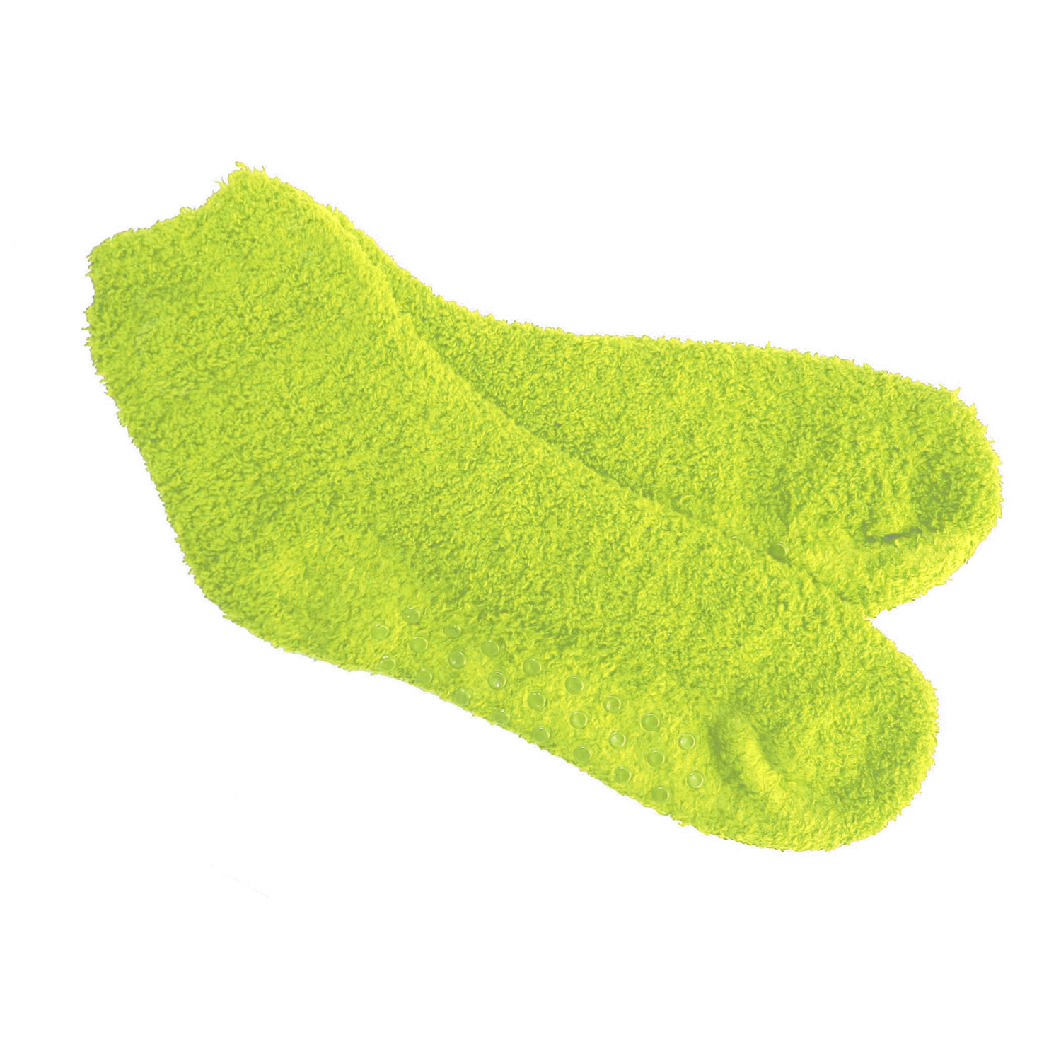 Fuzzy Socks w/ Woven Patch 2