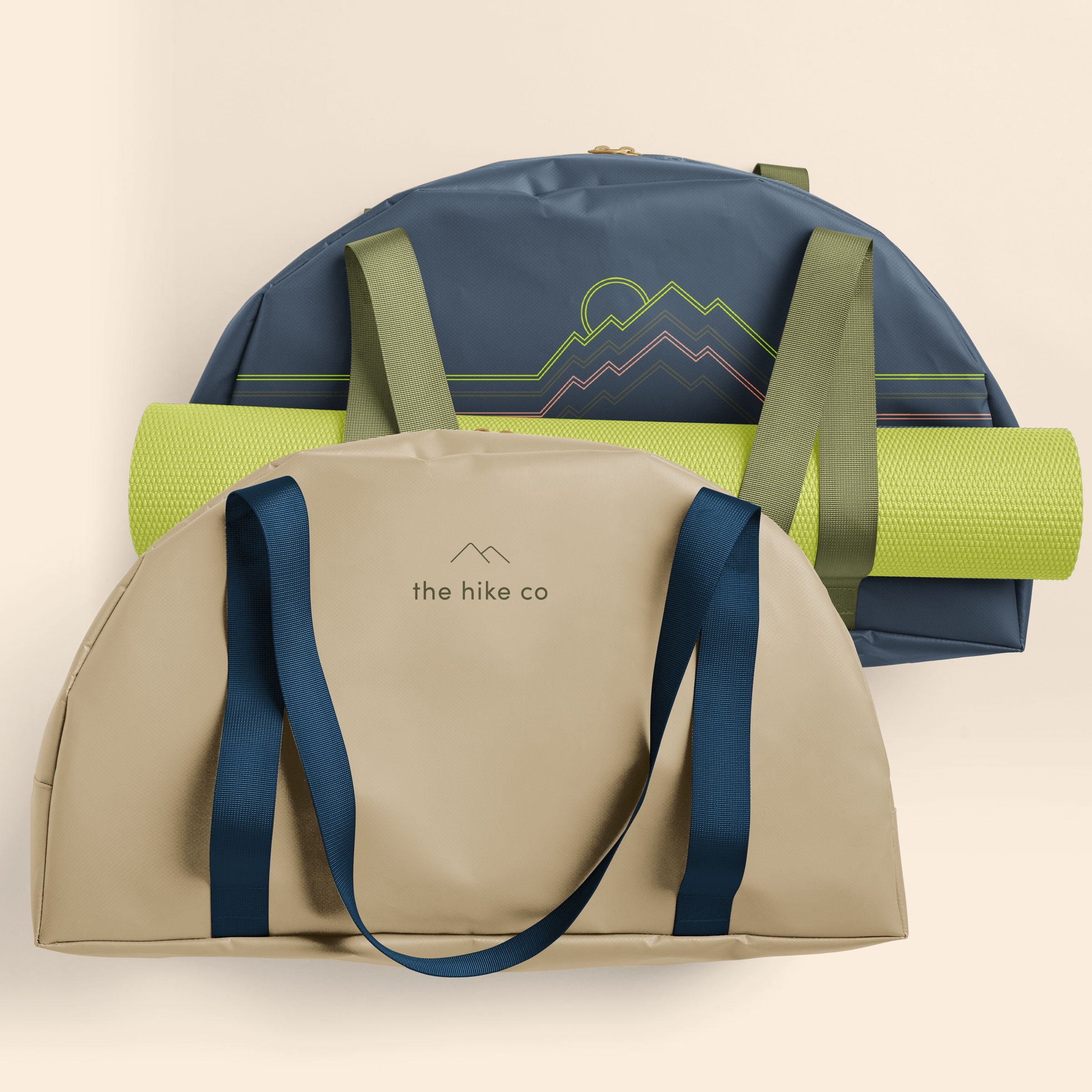 SOMEWHERE YOGA TOTE - TARPAULIN 4CP SS ONE LOCATION IMPRINT