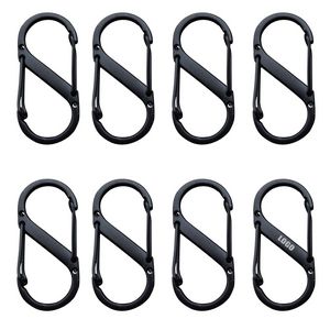 Stylish S Shaped Key Tag Holder Carabiners 7