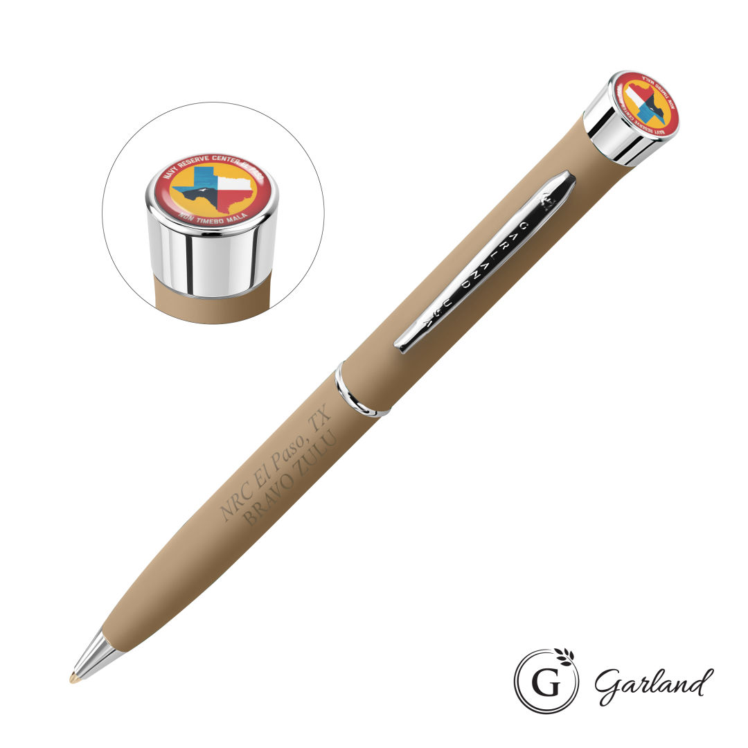 Garland® Freedom Custom Ballpoint Pen - Chrome Accent 14