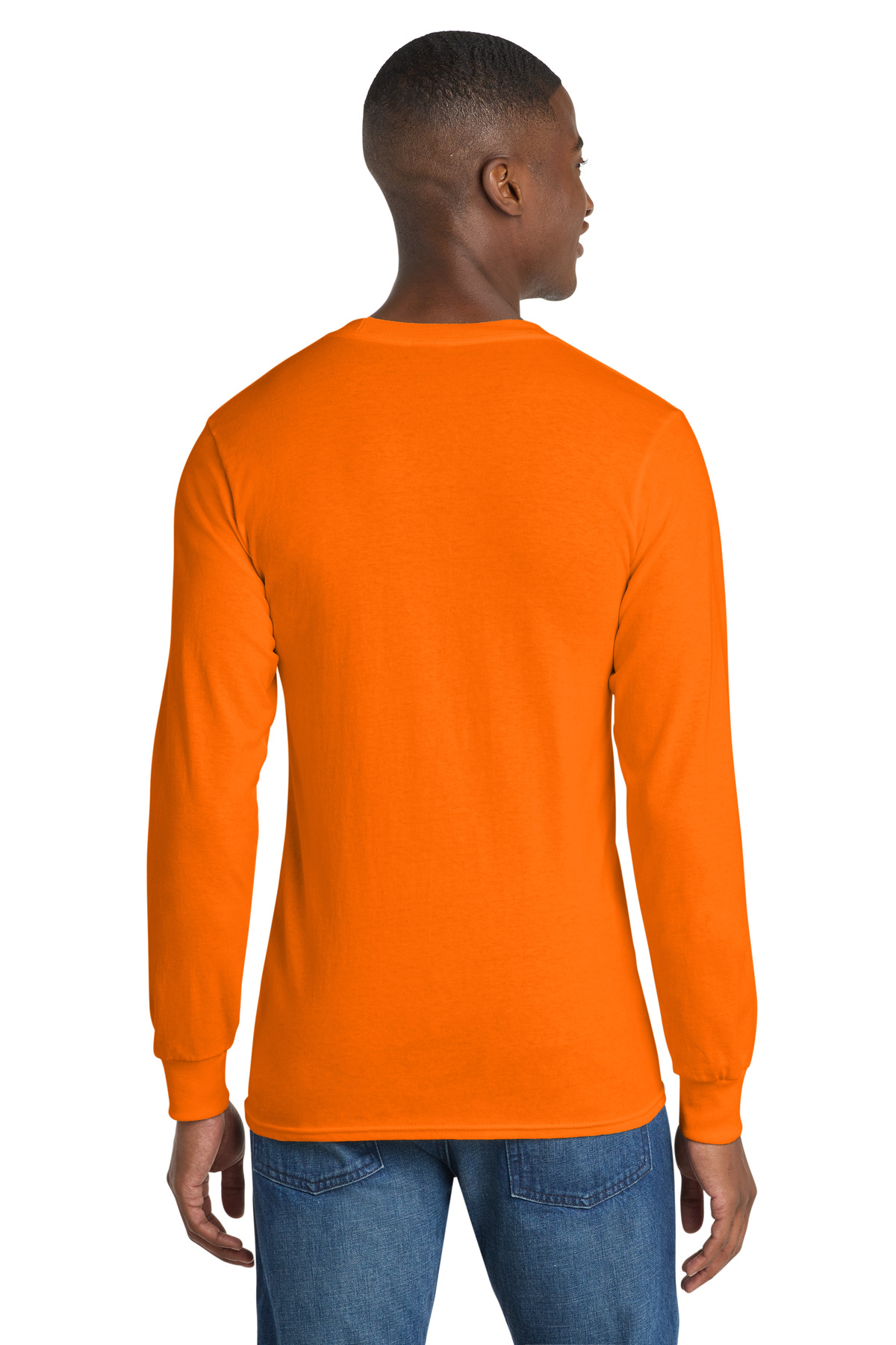 Port & Co Long Sleeve Core Cotton Tee. PC54LS 173