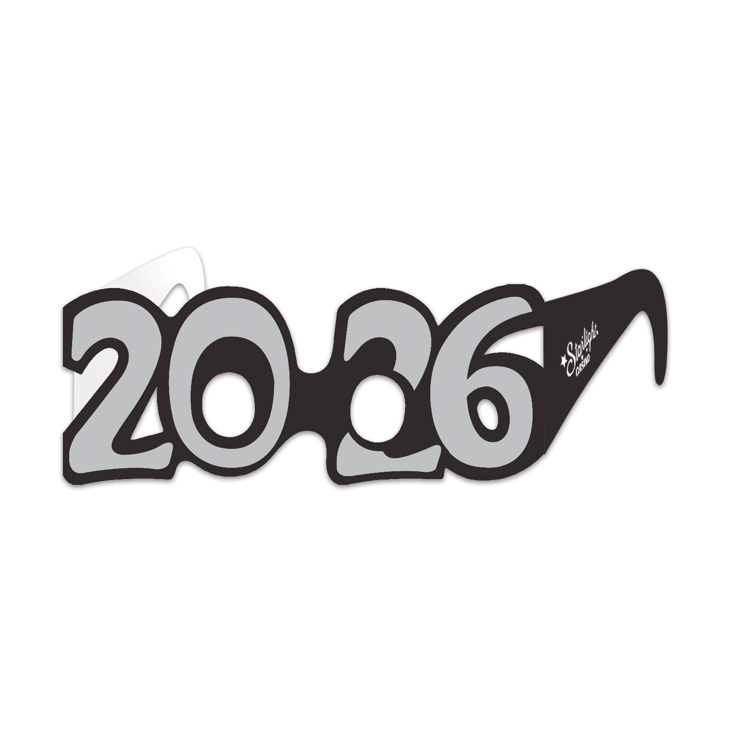 Custom Imprinted New Year Paper Eyeglasses