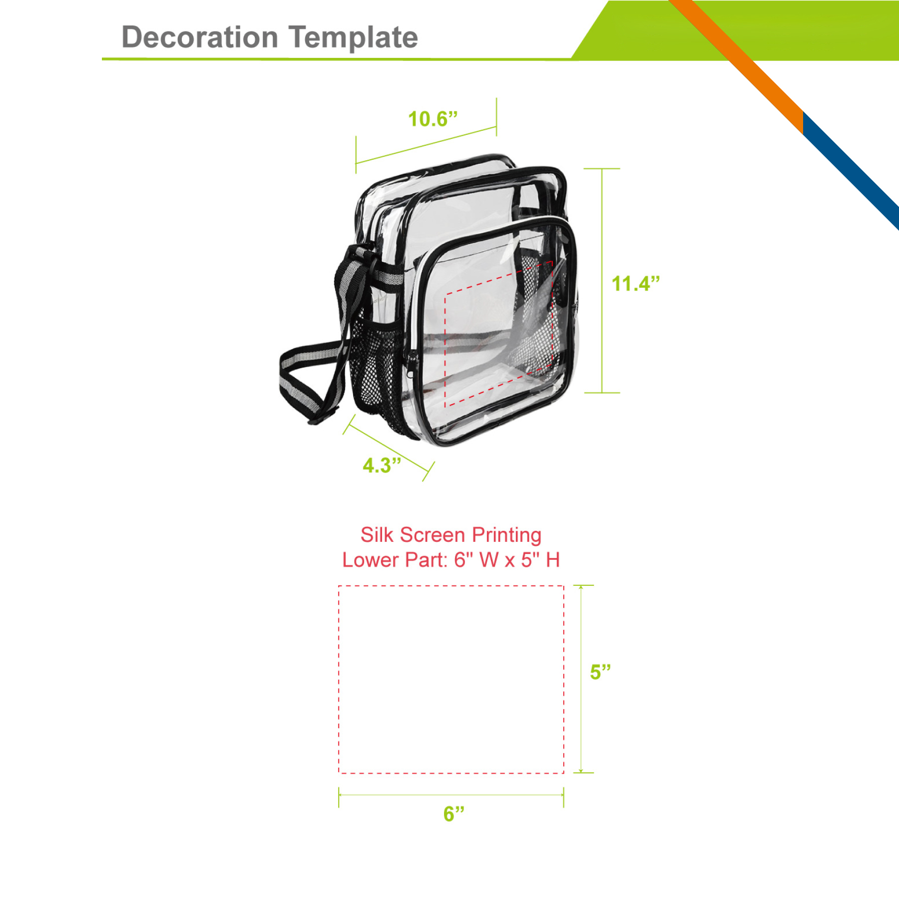 Endit Clear Crossbody Bag 2