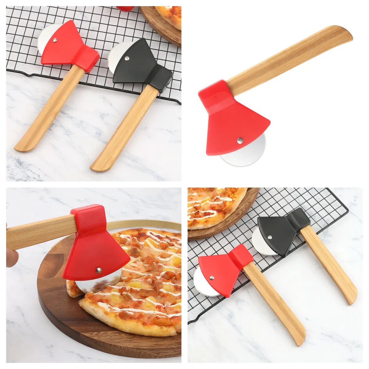 Pizza Wheel with Sharp Blade For Cutting 3