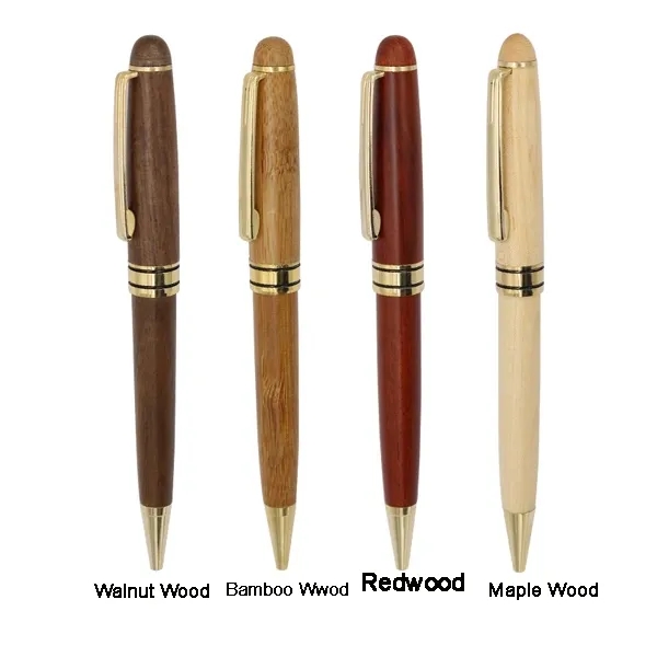Rosewood Twist Ballpoint Pen 7