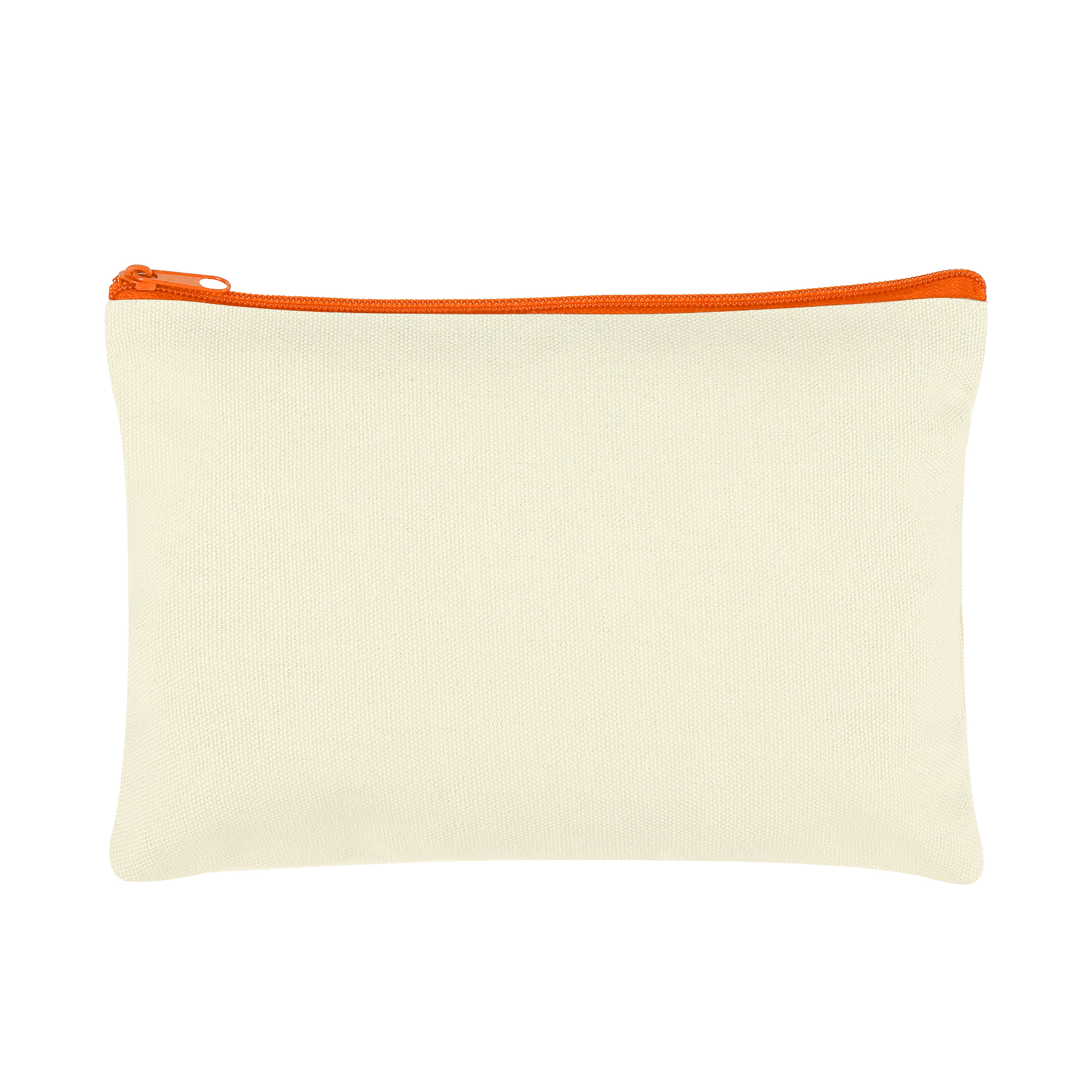 9" x 6" Cotton Canvas Zipper Pouch 21