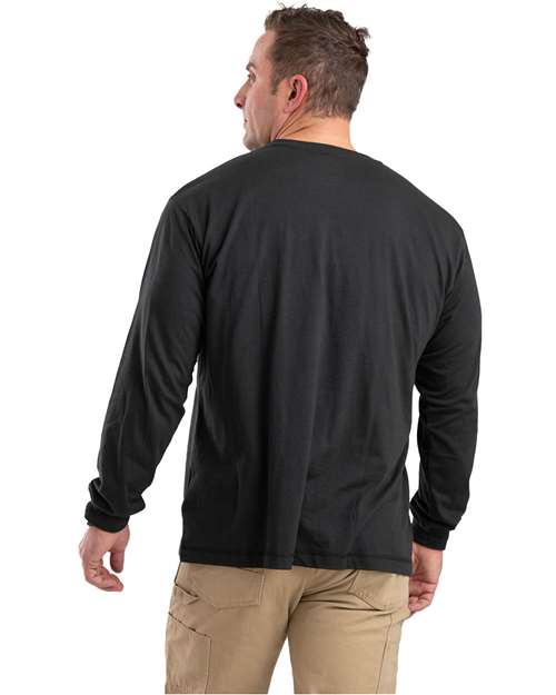 Men's Performance Long Sleeve Pocket T-Shirt - BSM39 6