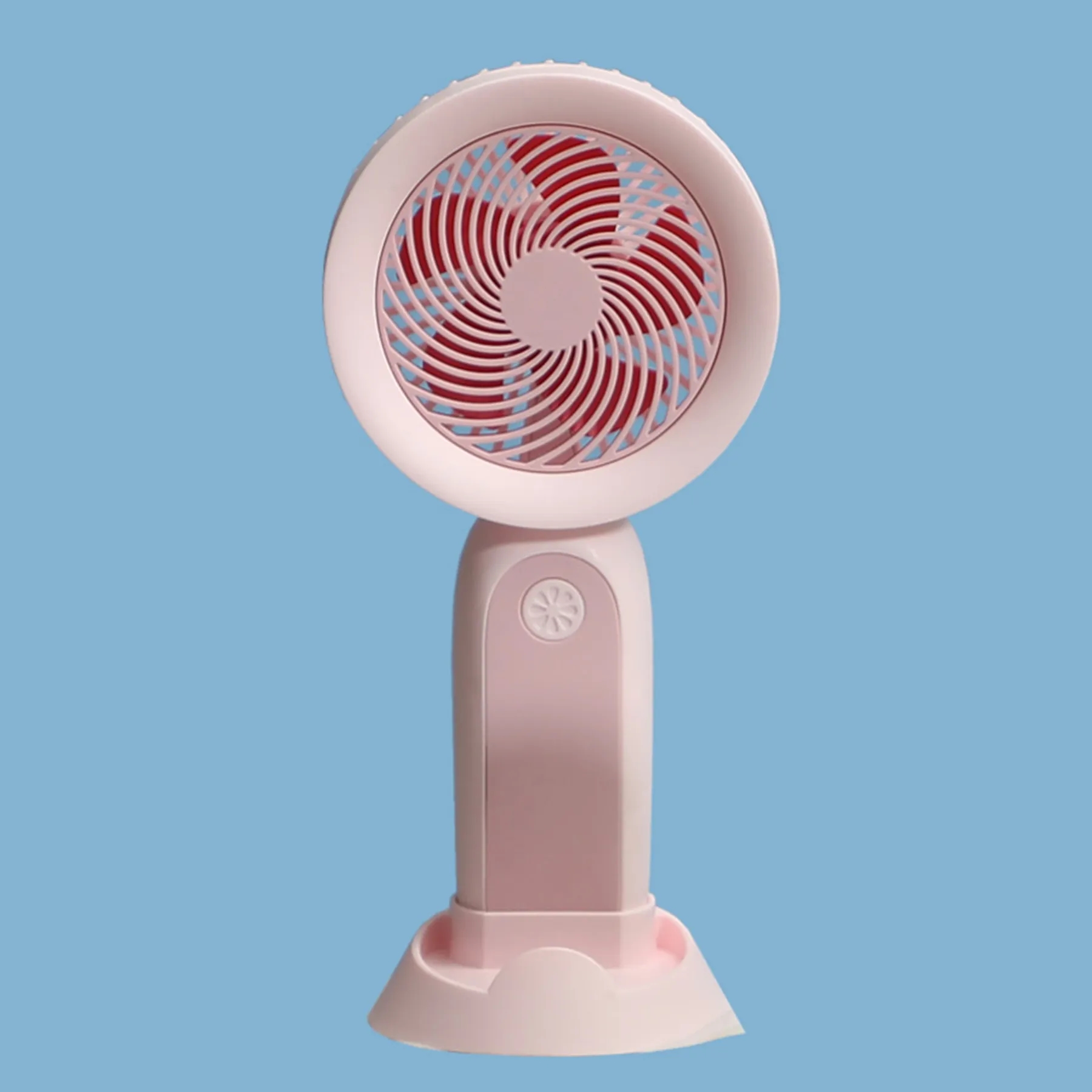 300 mAh Rechargeable Hand Held Fan with Phone Holder 5