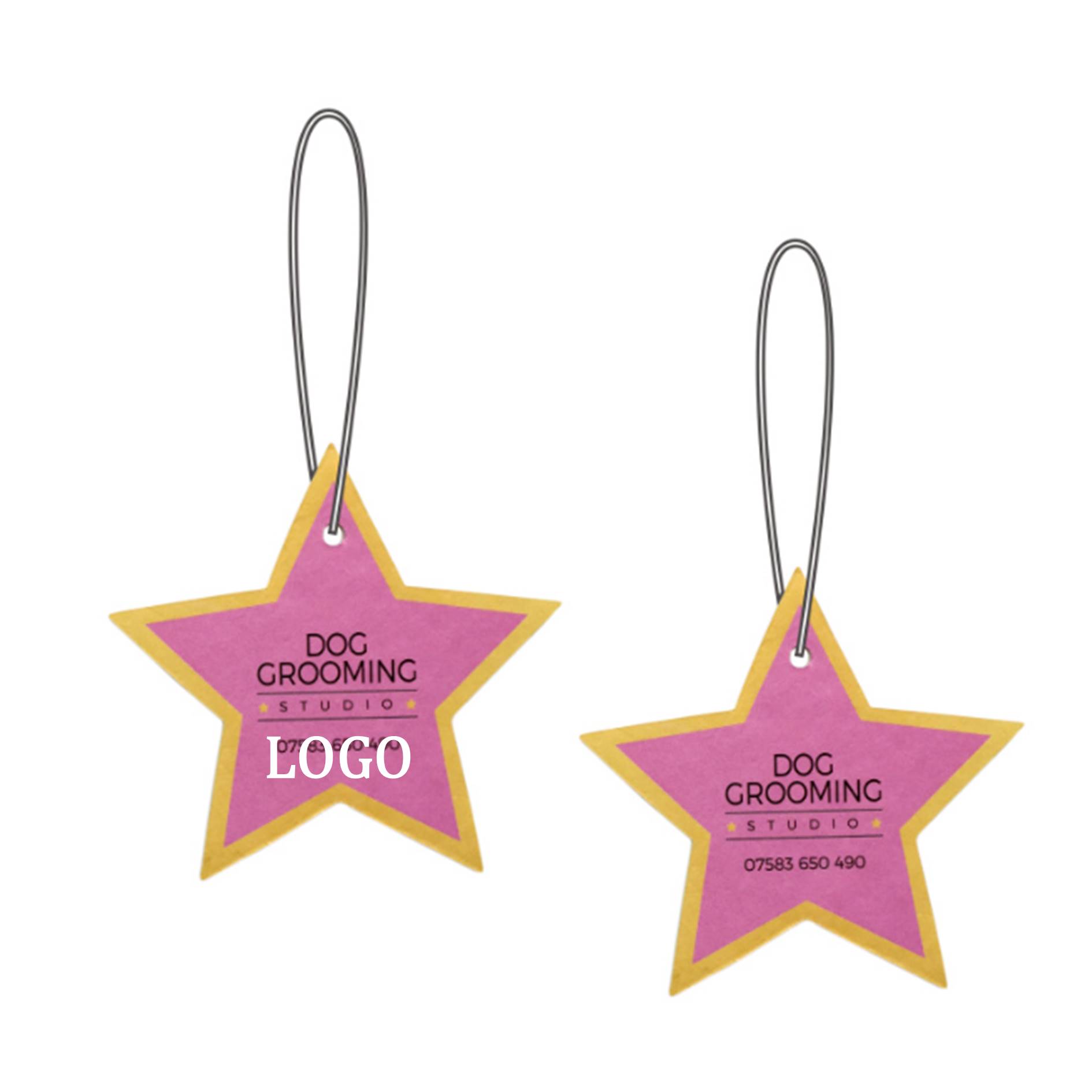 Star Shaped Car Air Freshener 2