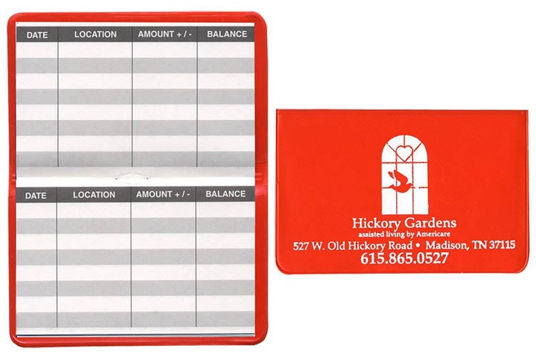 Bank Card Register Card 12