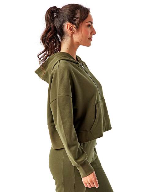 Women's Alice Half-Zip Hooded Sweatshirt - TD077 41