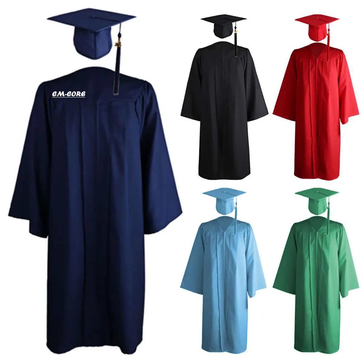 Graduation Cap and Gown Set 2