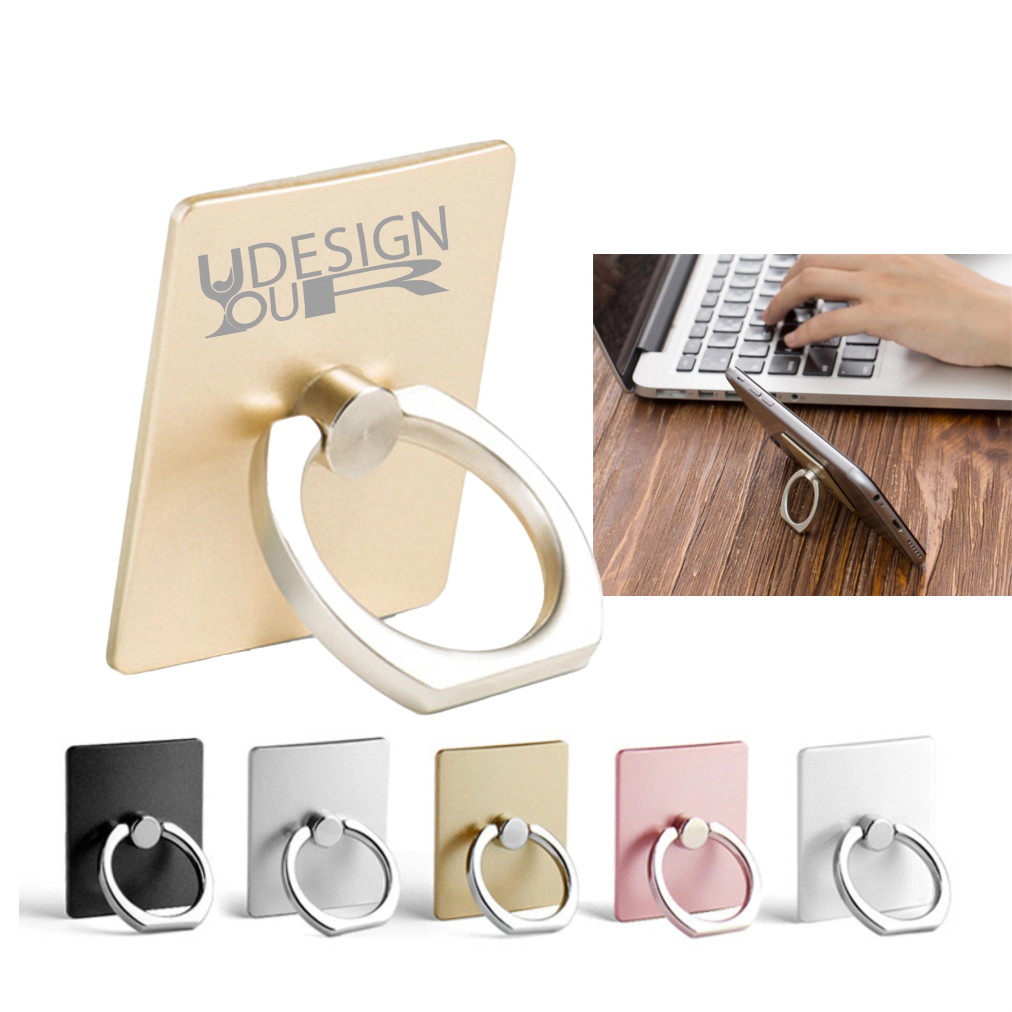 Cell Phone Ring Stand Grip Holder
