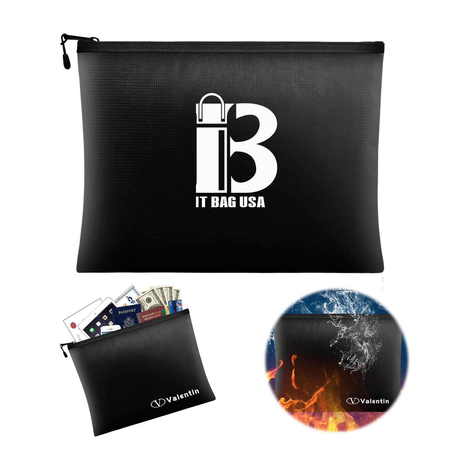 Waterproof And Fireproof Document Bag 2