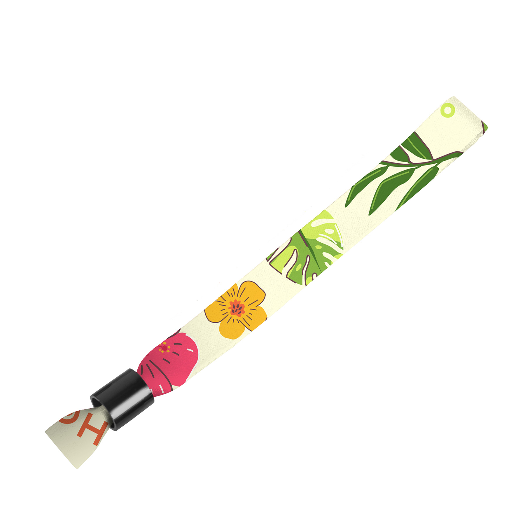 5/8" Sublimated Event Wristband W/ Locking Bead 4