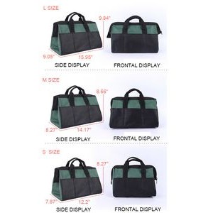 Thickened Large-capacity Custom Zippered Tool Tote Bag 2