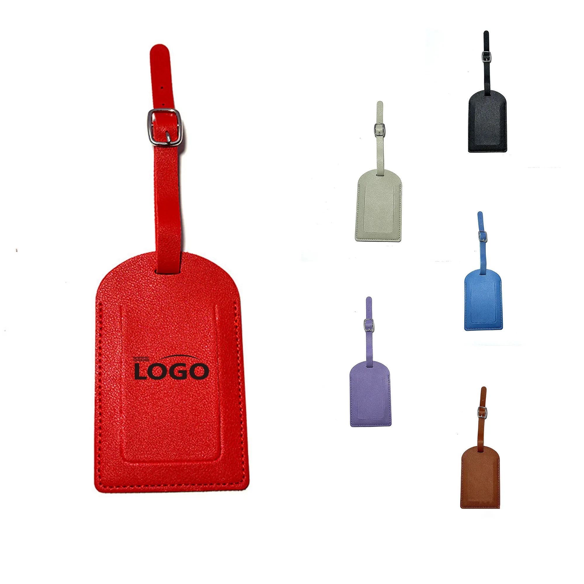 High Quality PU Luggage Tags MOQ 10pcs 11