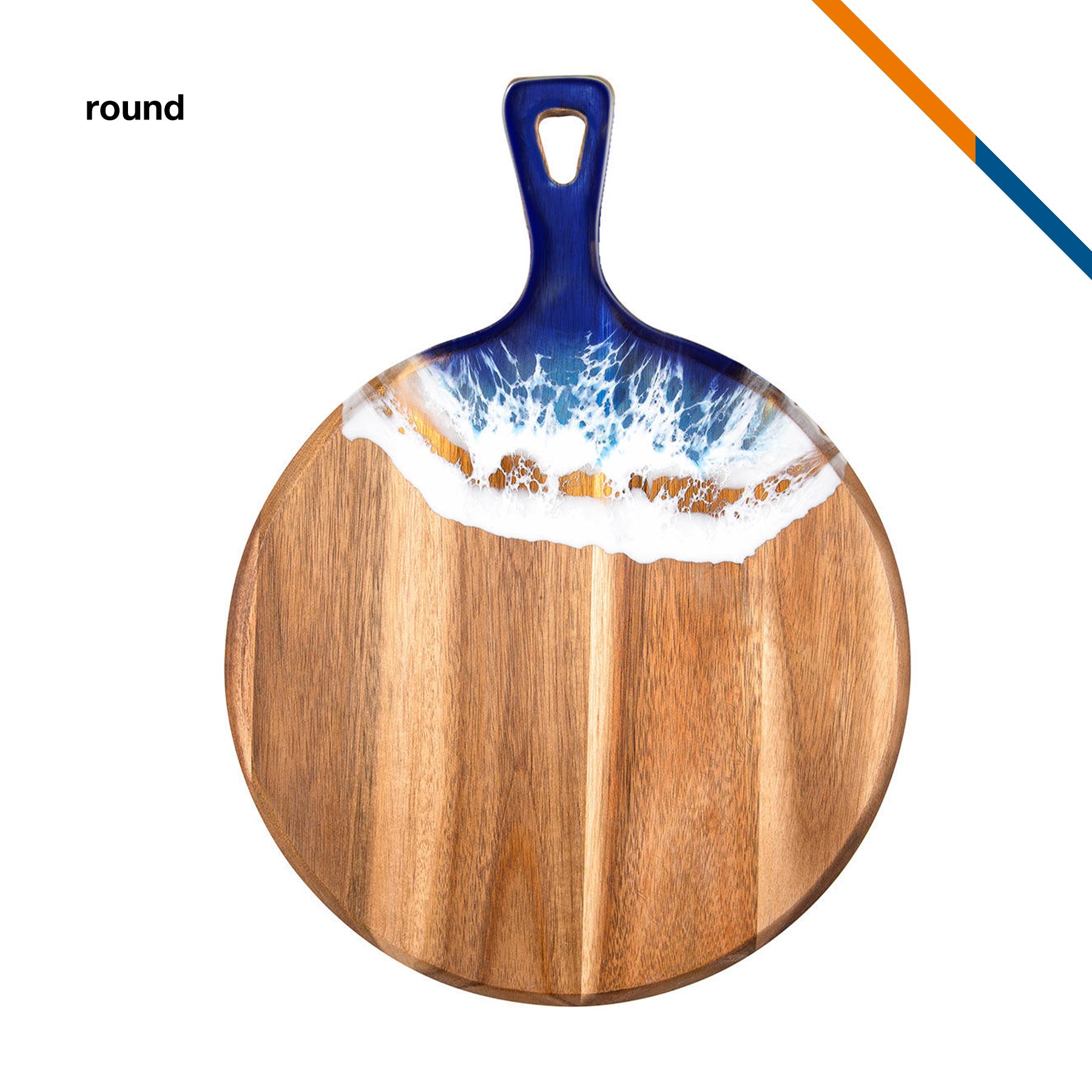 Voss Ocean Wood Resin Cutting Board 5
