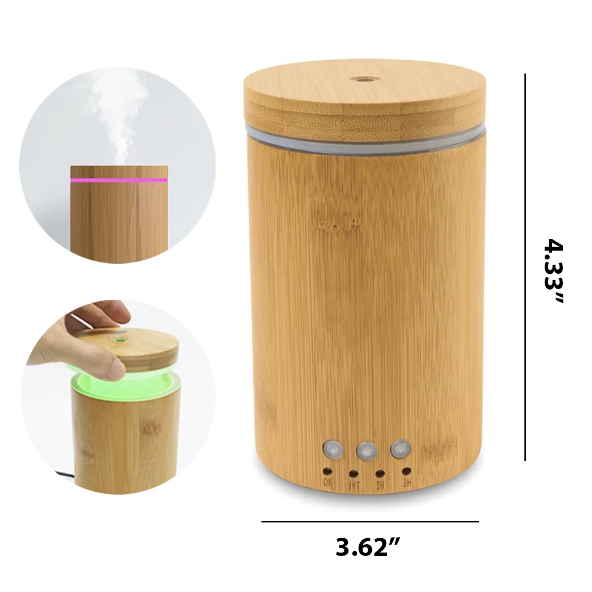 Bamboo Aromatic Essential Oil Diffuser 4