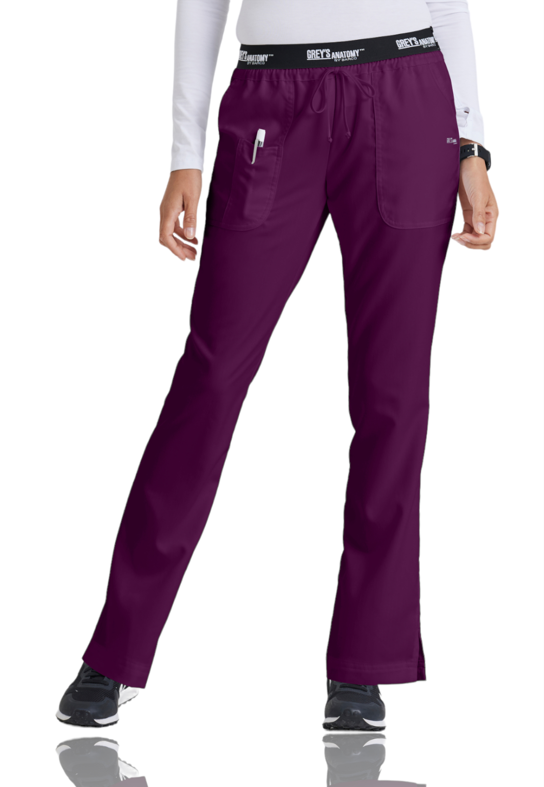 Grey's Anatomy Classic - Women's Three-Pocket Flared Leg Aubrey Scrub Pant 19