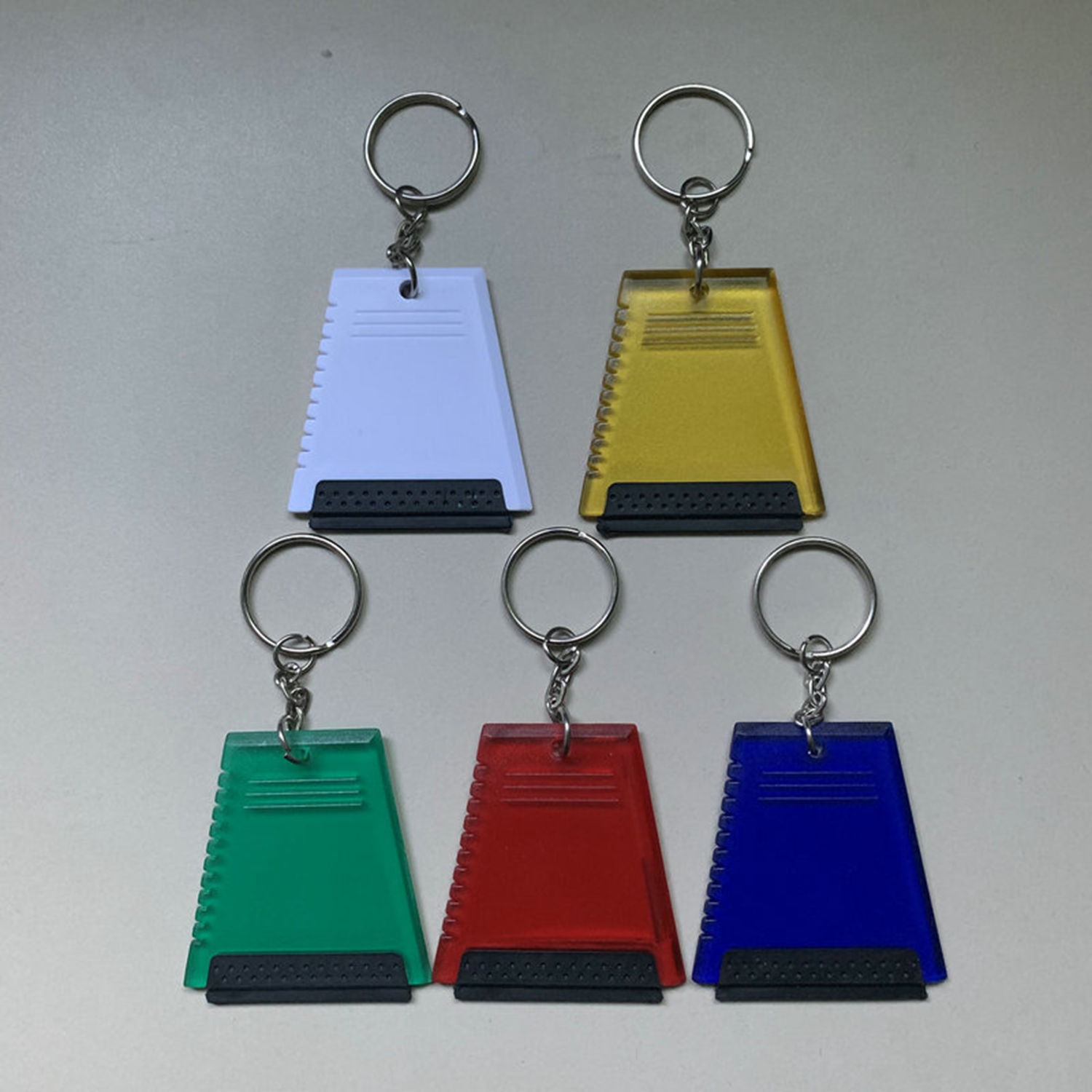 Mini Plastic Snow Scraper keychain 5