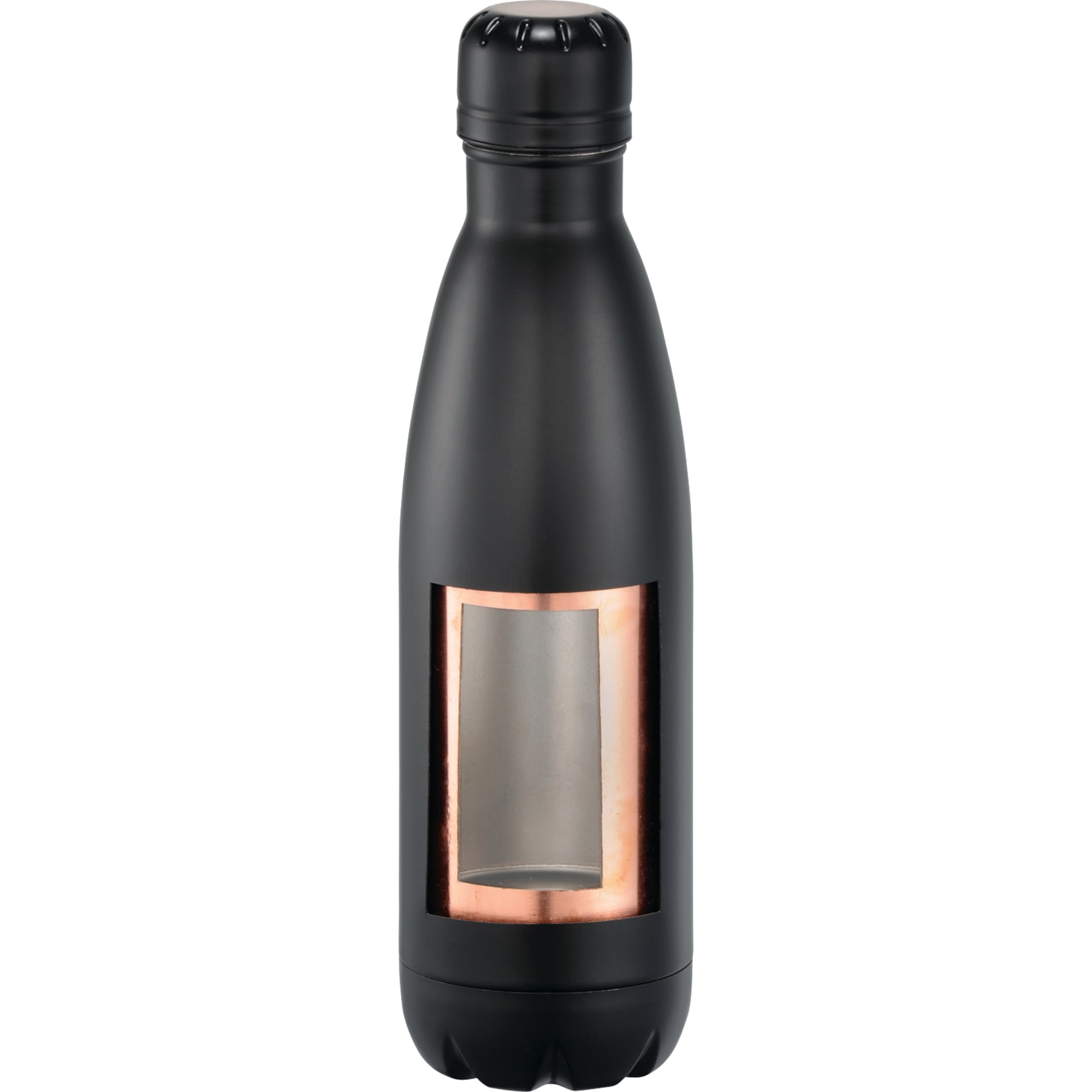 Copper Vacuum Insulated Bottle 17oz, custom water bottle with logo imprint 153
