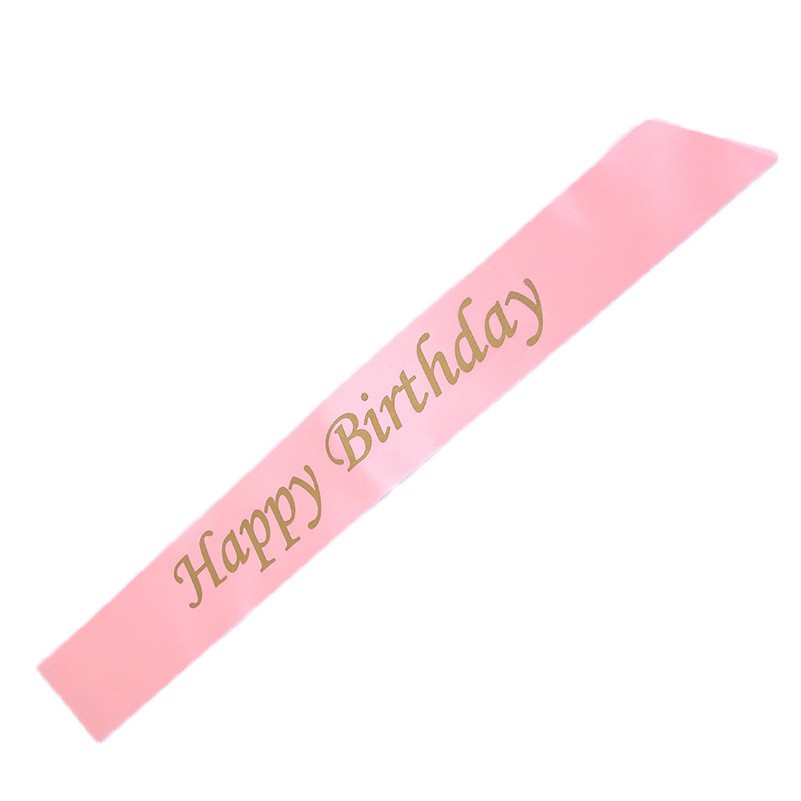 Satin Sash 5