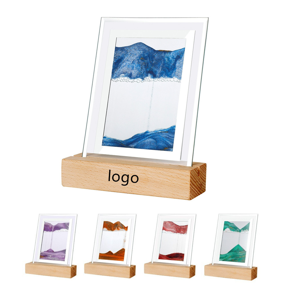 LED Moving Sand Art Picture Lamp 6